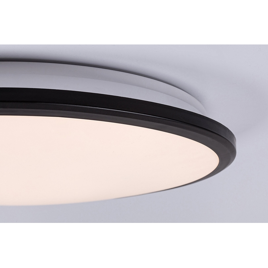 Rabalux - LED Плафониера LED/24W/230V 3000K черен 38 см