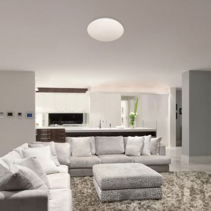 Rabalux - LED Плафониера със сензор LED/24W/230V IP44 4000K