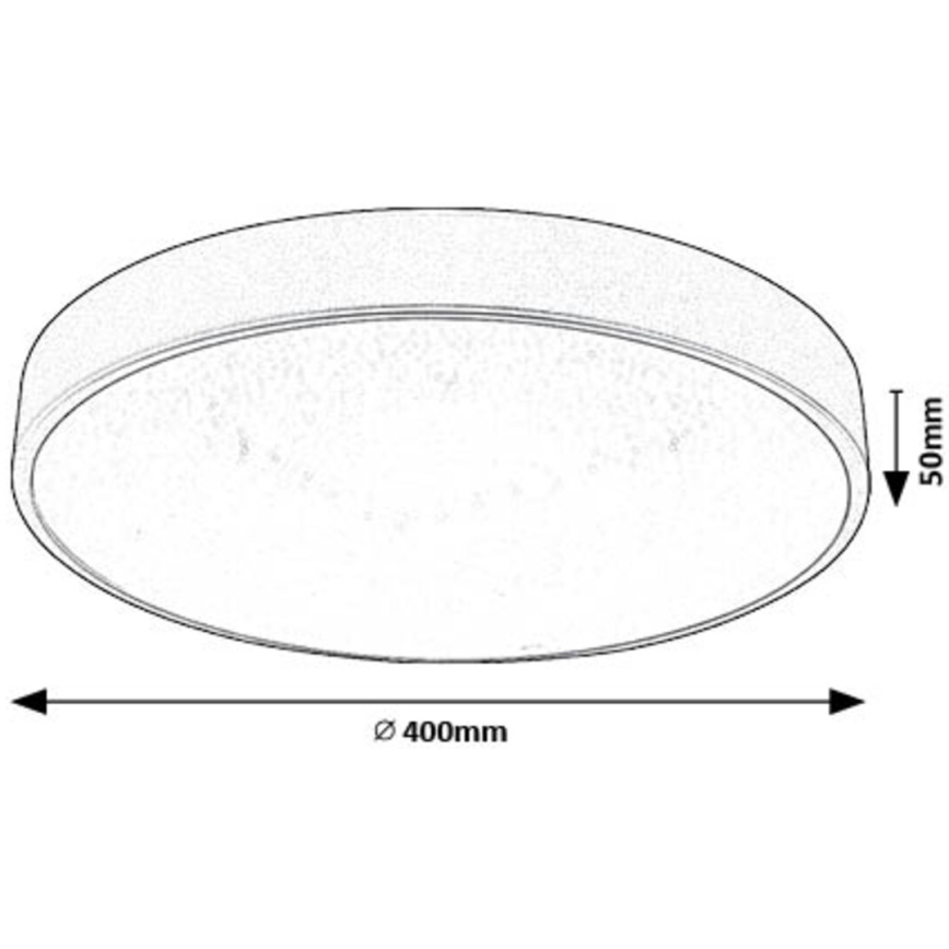 Rabalux - LED Плафониера LED/24W/230V 4000K Ø 40 см