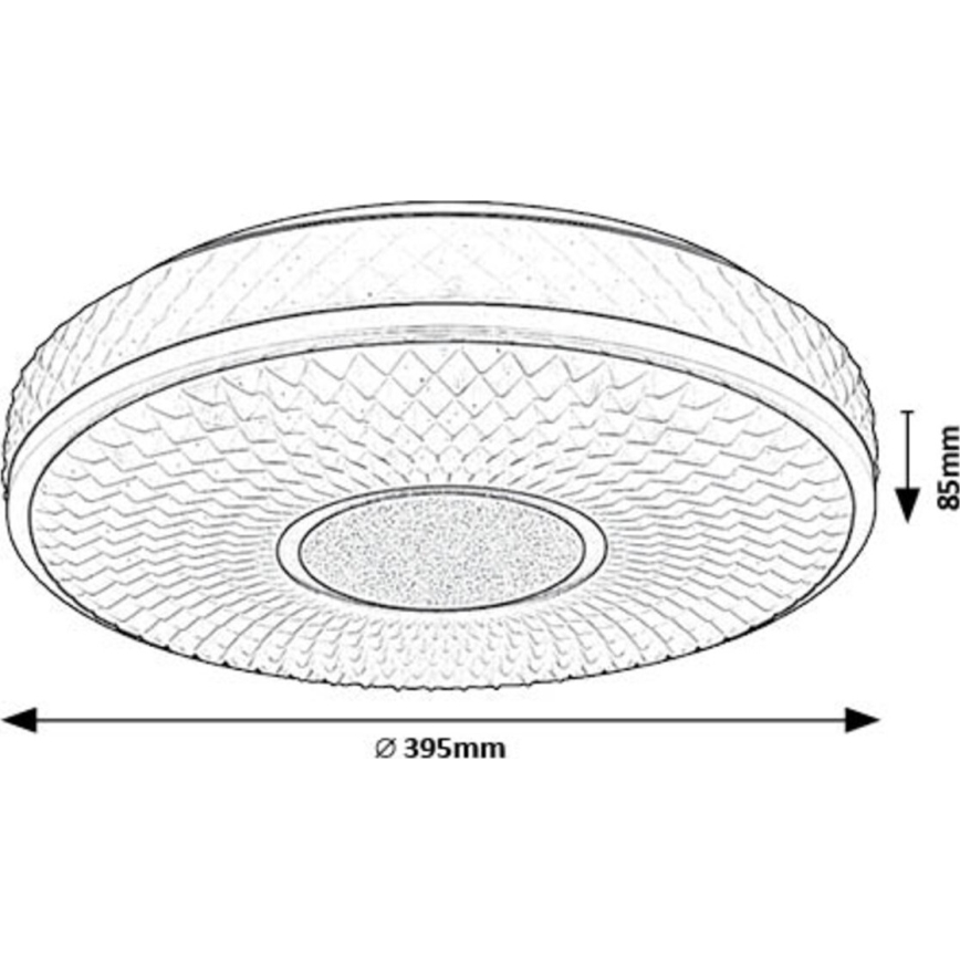 Rabalux - LED Плафониера LED/24W/230V 4000K Ø 39 см