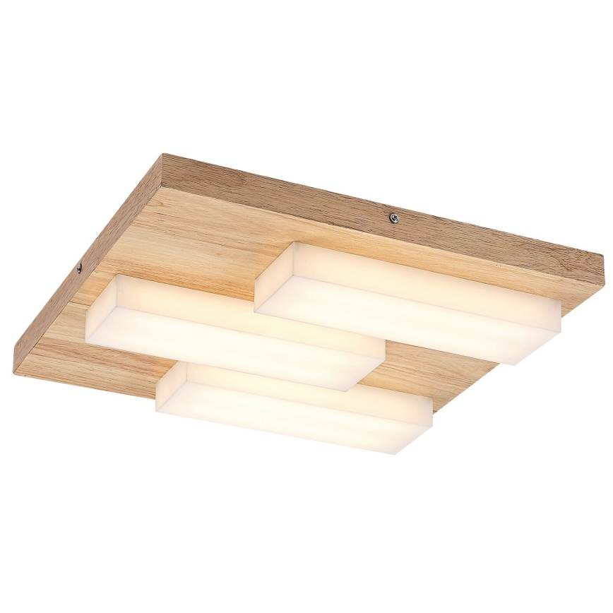Rabalux - LED Плафониера LED/30W/230V 3000K дъб 40x40 см