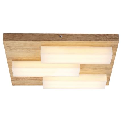 Rabalux - LED Плафониера LED/30W/230V 3000K дъб 40x40 см