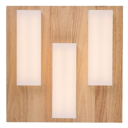 Rabalux - LED Плафониера LED/30W/230V 3000K дъб 40x40 см