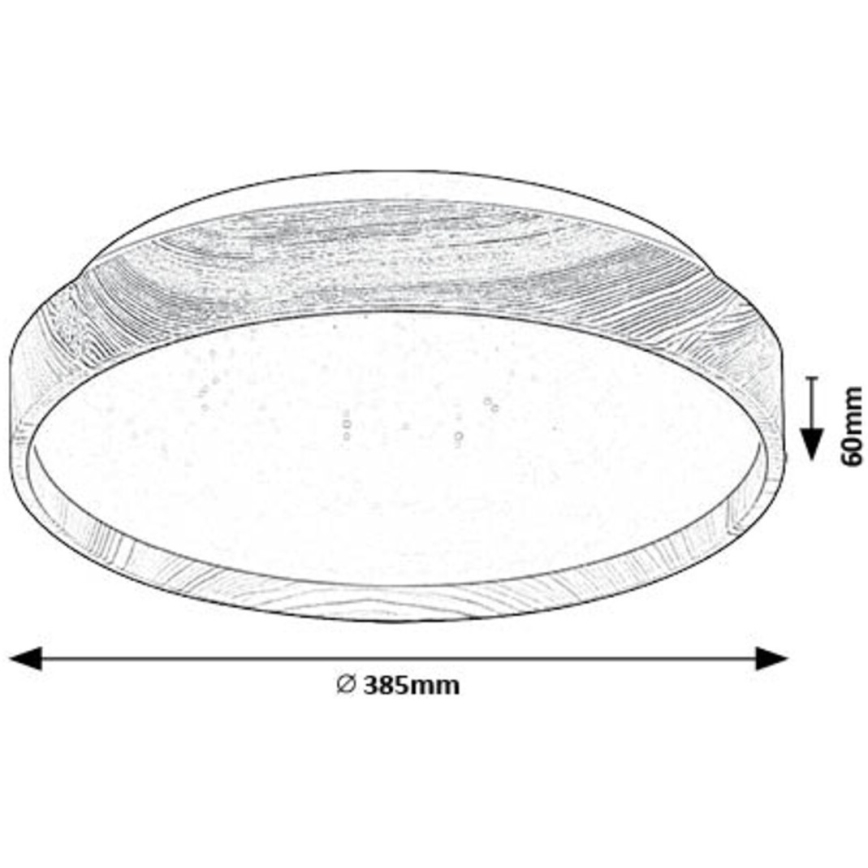 Rabalux - LED Плафониера LED/24W/230V 3000K Ø 38 см