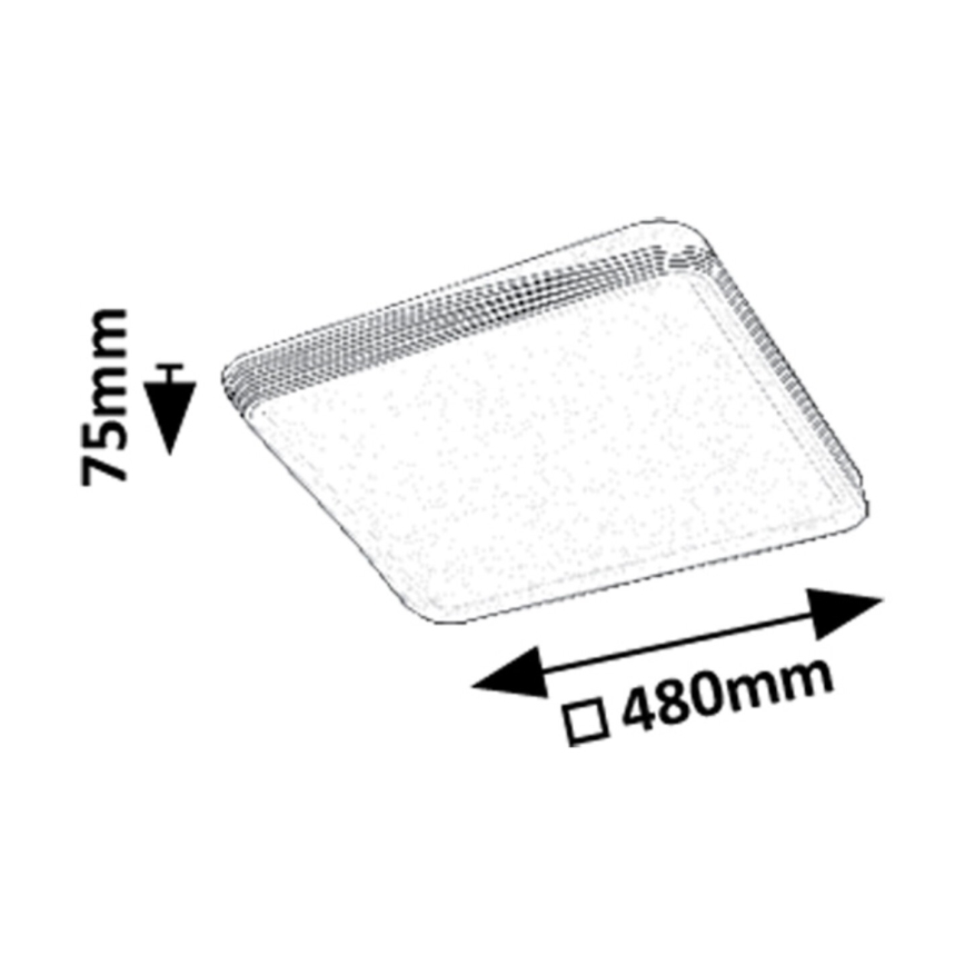 Rabalux - LED Плафониера LED/40W/230V 3000K