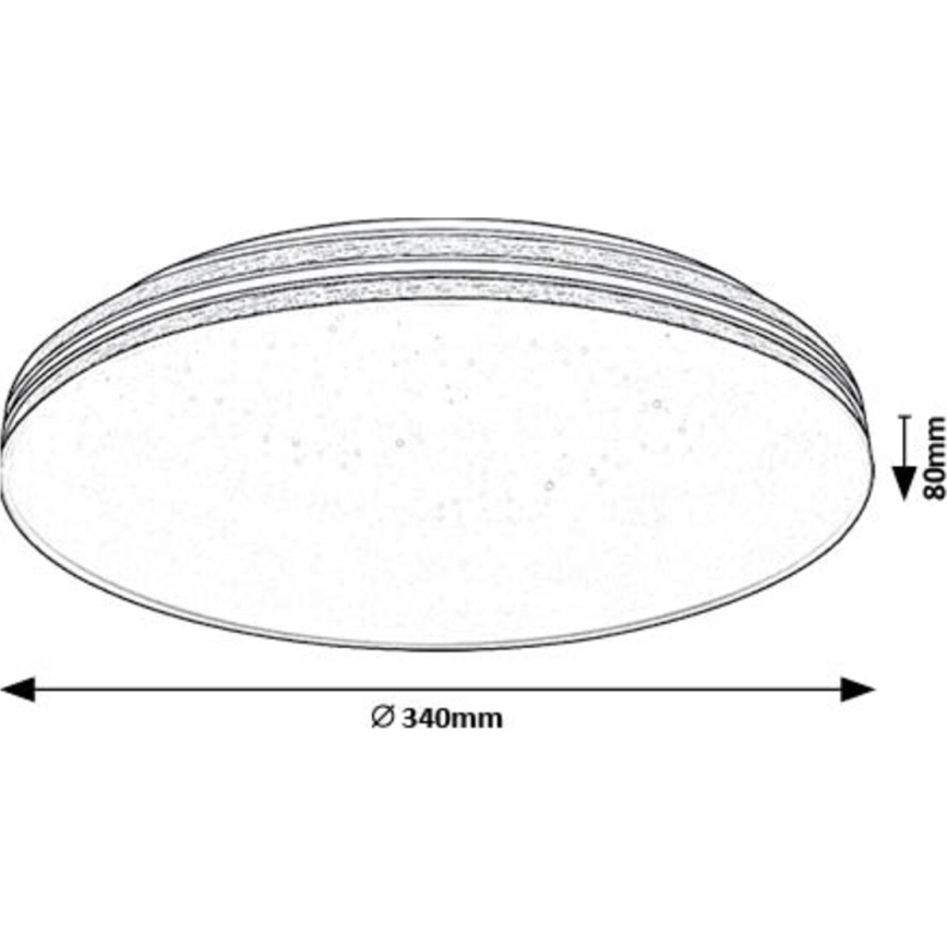Rabalux - LED Плафониера LED/18W/230V 3000K Ø 34 см