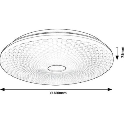 Rabalux - LED Плафониера LED/24W/230V 4000K Ø 40 см