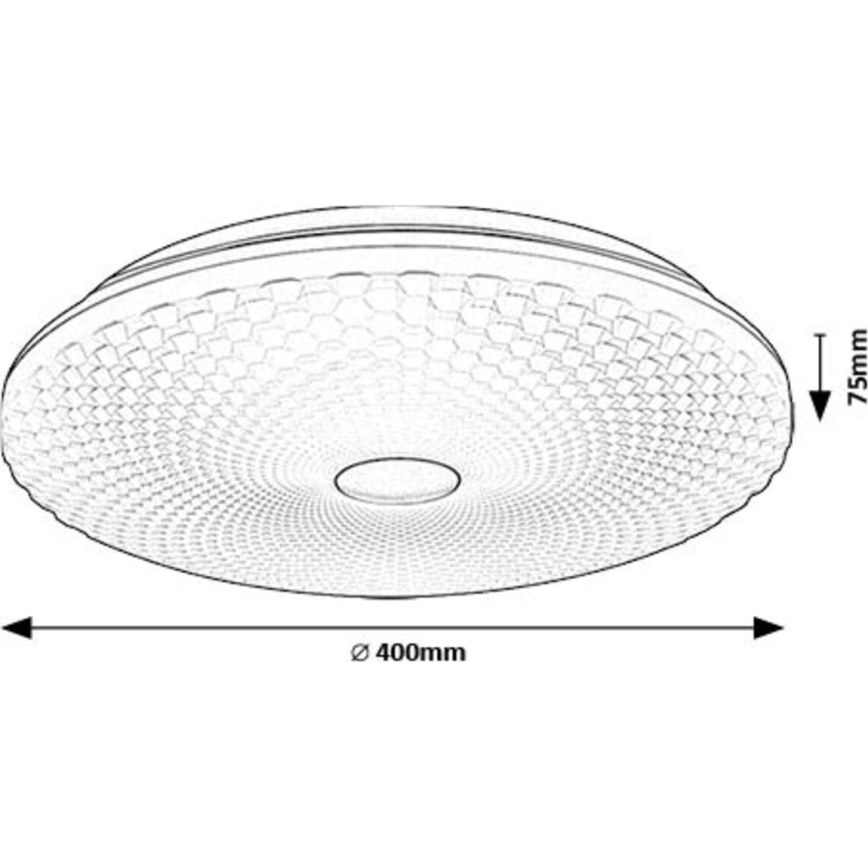 Rabalux - LED Плафониера LED/24W/230V 4000K Ø 40 см
