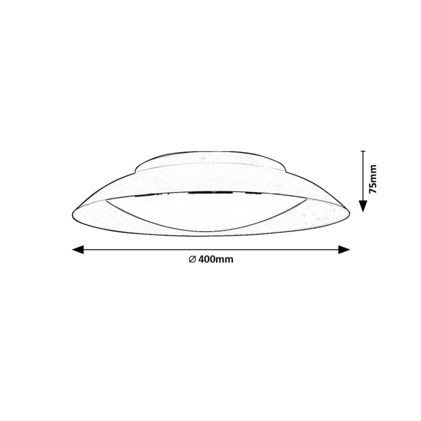 Rabalux - LED Плафониера LED/24W/230V 3000K Ø 40 см