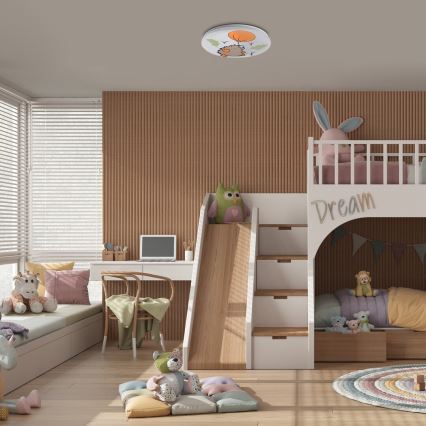 Rabalux - LED детско таванно осветително тяло LED/24W/230V 3000K диаметър 37,5 см