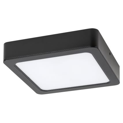 Rabalux - LED Плафониера LED/15W/230V 4000K 16x16 см черен