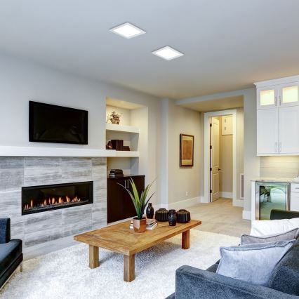 Rabalux - LED Лампа за окачен таван LED/6W/230V 3000K 12x12 см бял