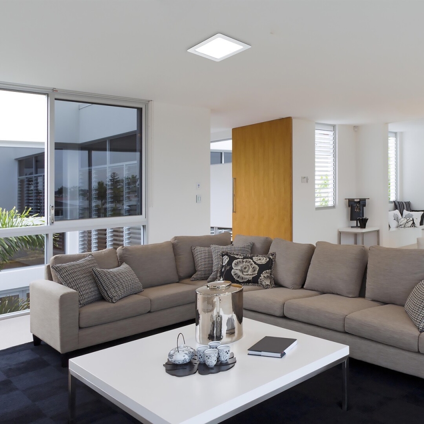 Rabalux - LED Лампа за окачен таван LED/12W/230V 3000K 17x17 см бял