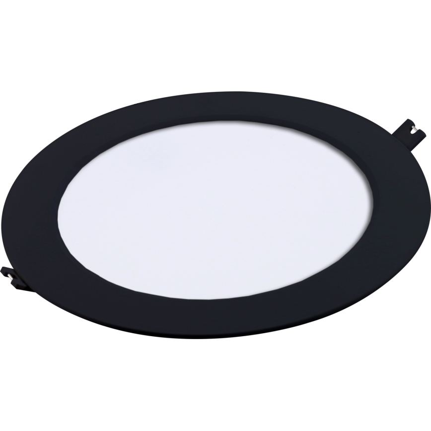 Rabalux - LED Лампа за окачен таван LED/18W/230V Ø 22 см черен