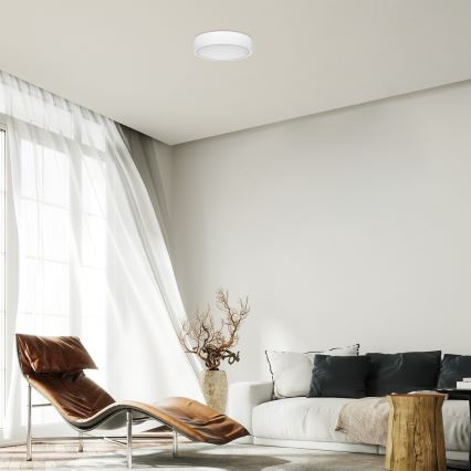 Rabalux - LED таванно осветително тяло LED/22W/230V 3000/4000/6000K диаметър 21 см бяло