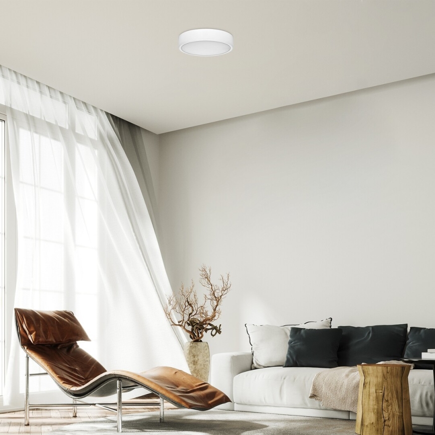 Rabalux - LED таванно осветително тяло LED/22W/230V 3000/4000/6000K диаметър 21 см бяло