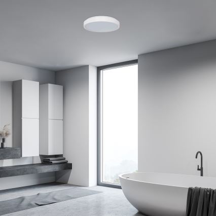 Rabalux - LED Плафон за баня LED/18W/230V IP44 4000K Ø 25 см бял