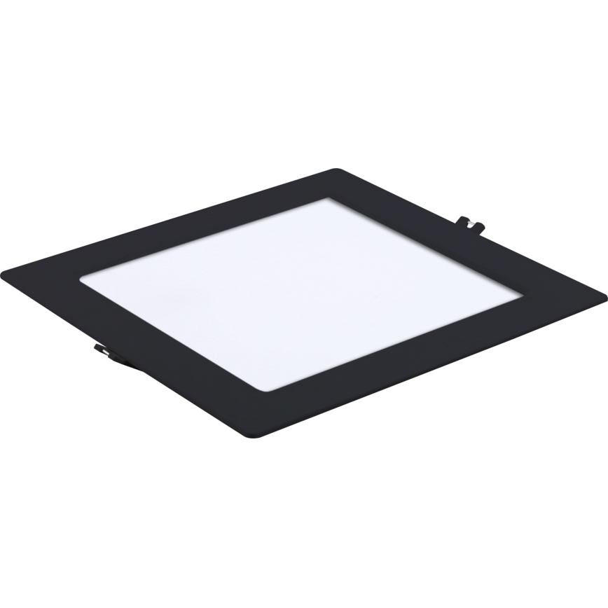 Rabalux - LED Лампа за окачен таван LED/18W/230V 22x22 см черен