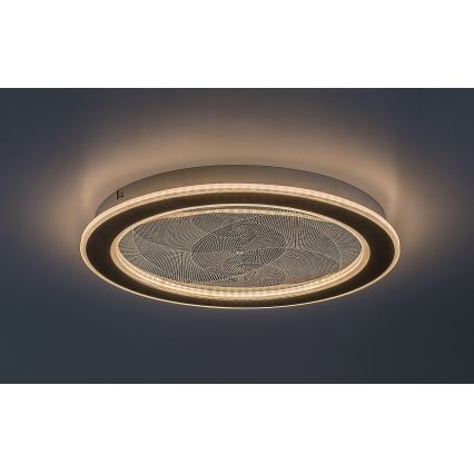 Rabalux - LED таванно осветително тяло с възможност за димиране LED/24W/230V 3000-6500K диаметър 40 см + дистанционно управление