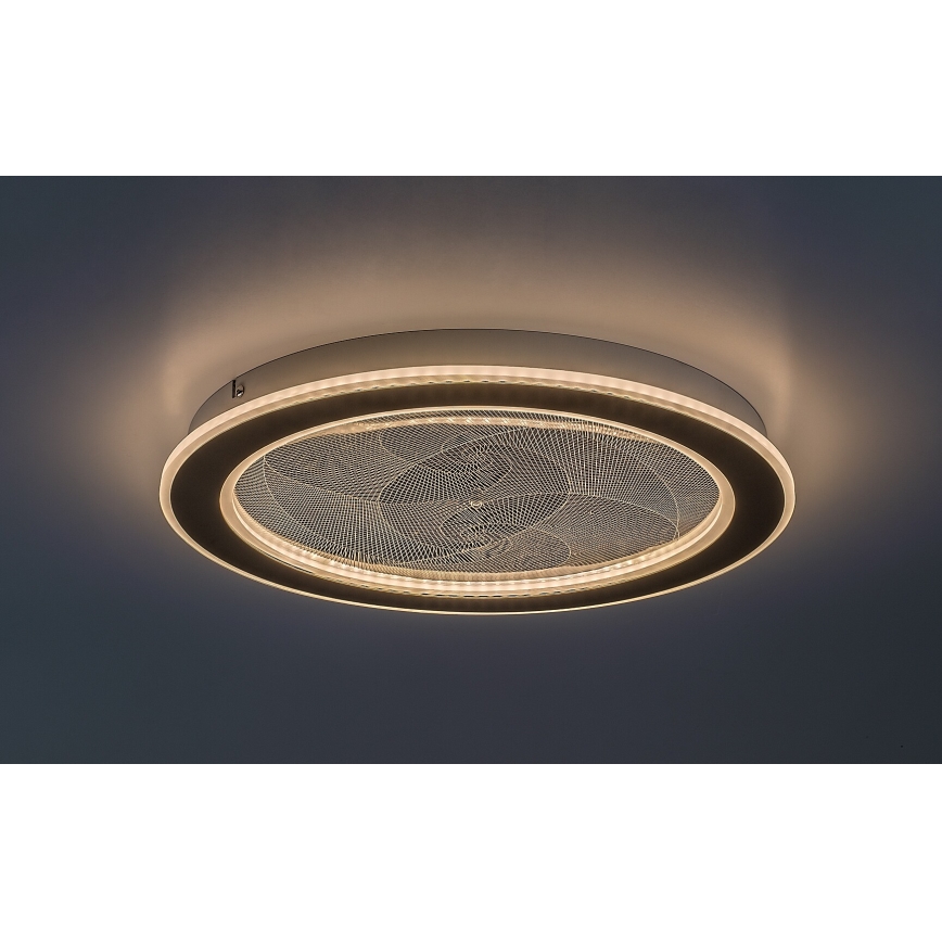 Rabalux - LED таванно осветително тяло с възможност за димиране LED/24W/230V 3000-6500K диаметър 40 см + дистанционно управление