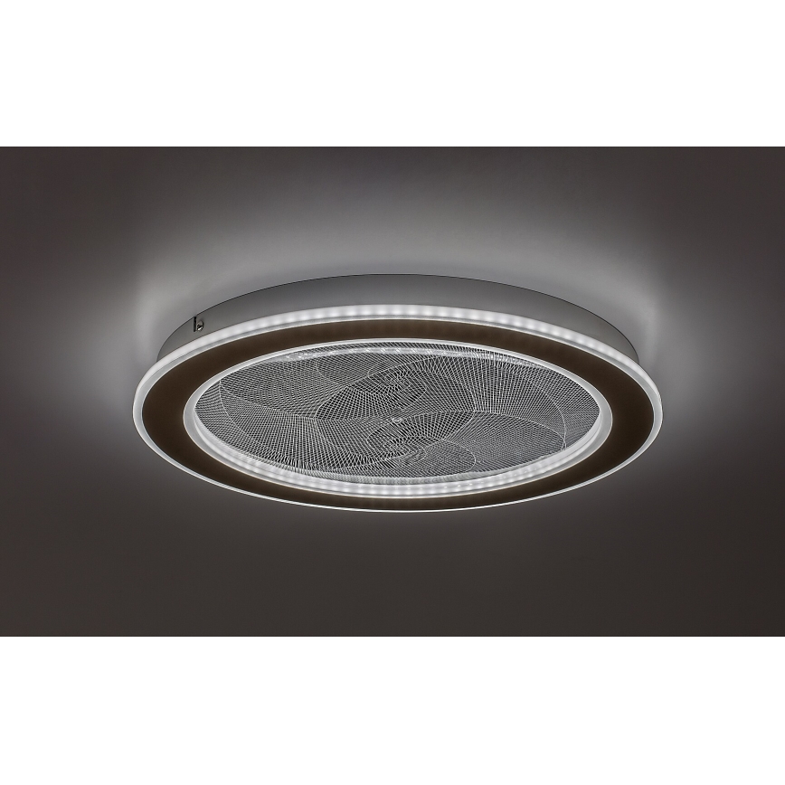Rabalux - LED таванно осветително тяло с възможност за димиране LED/24W/230V 3000-6500K диаметър 40 см + дистанционно управление