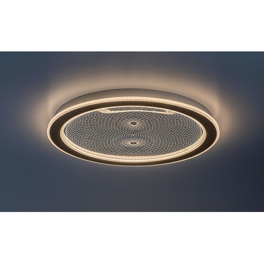 Rabalux - Димируема LED таванна лампа, 34 W/230 V, 3000-6500 K, Ø 51 см + дистанционно управление