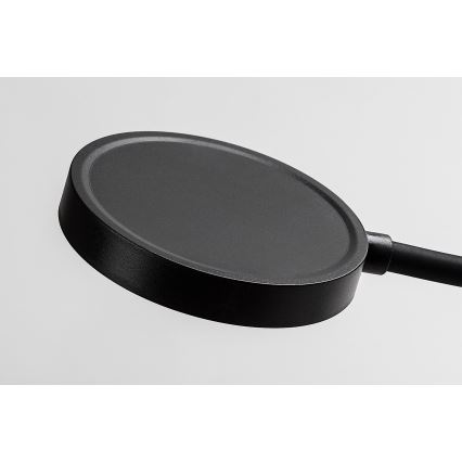 Rabalux - Димируема стенна LED лампа LED/4W/230V с USB порт за включване в електрически контакт, черна