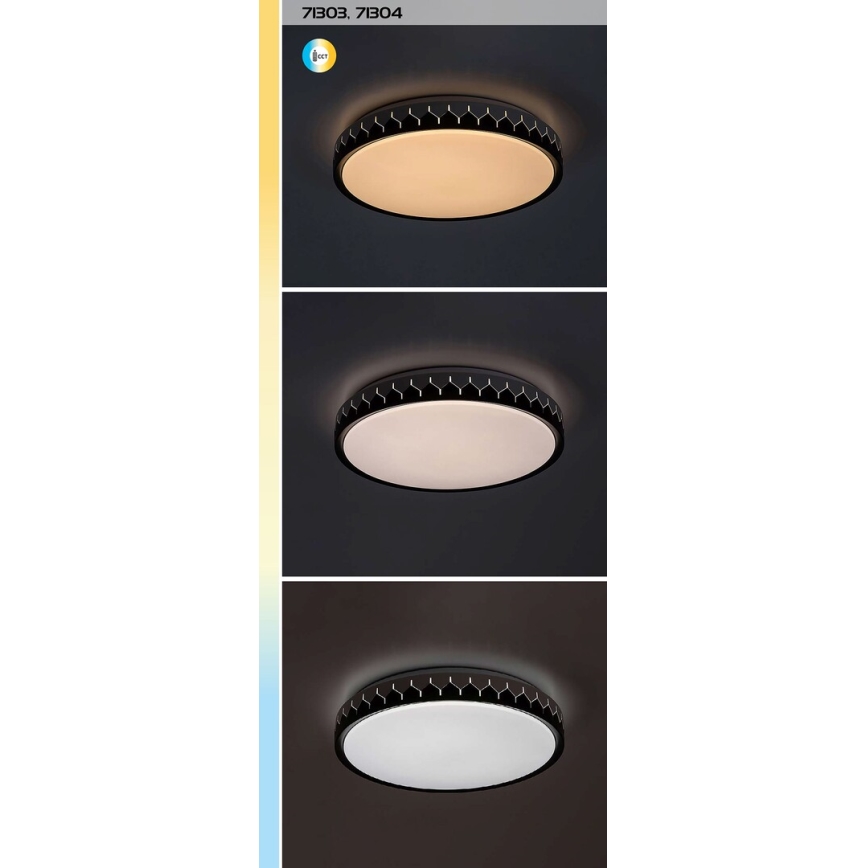 Rabalux - LED Димируем плафон LED/48W/230V 3000-6500K + дистанционно управление