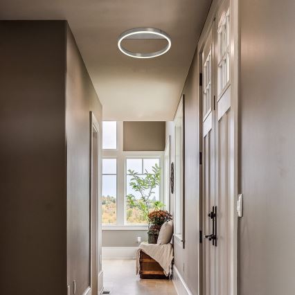 Rabalux - LED плафон LED/20W/230V матов хром Ø 40 см