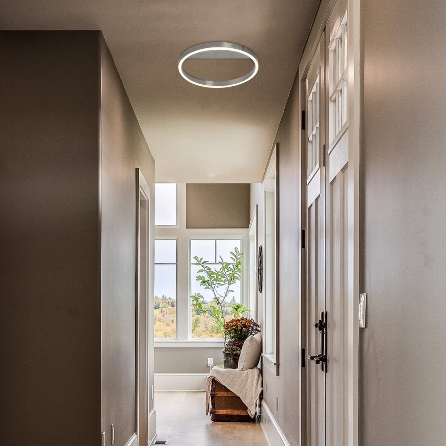 Rabalux - LED плафон LED/20W/230V матов хром Ø 40 см