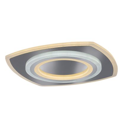 Rabalux - LED Димируем плафон LED/60W/230V 3000/4000/6000K матов хром + дистанционно управление