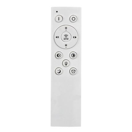 Rabalux - LED Димируем плафон LED/60W/230V 3000/4000/6000K матов хром + дистанционно управление