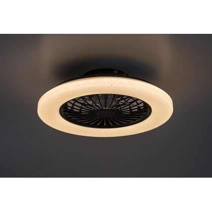 Rabalux - LED Димируем плафон с вентилатор LED/48W/230V 3000-6500K + дистанционно управление