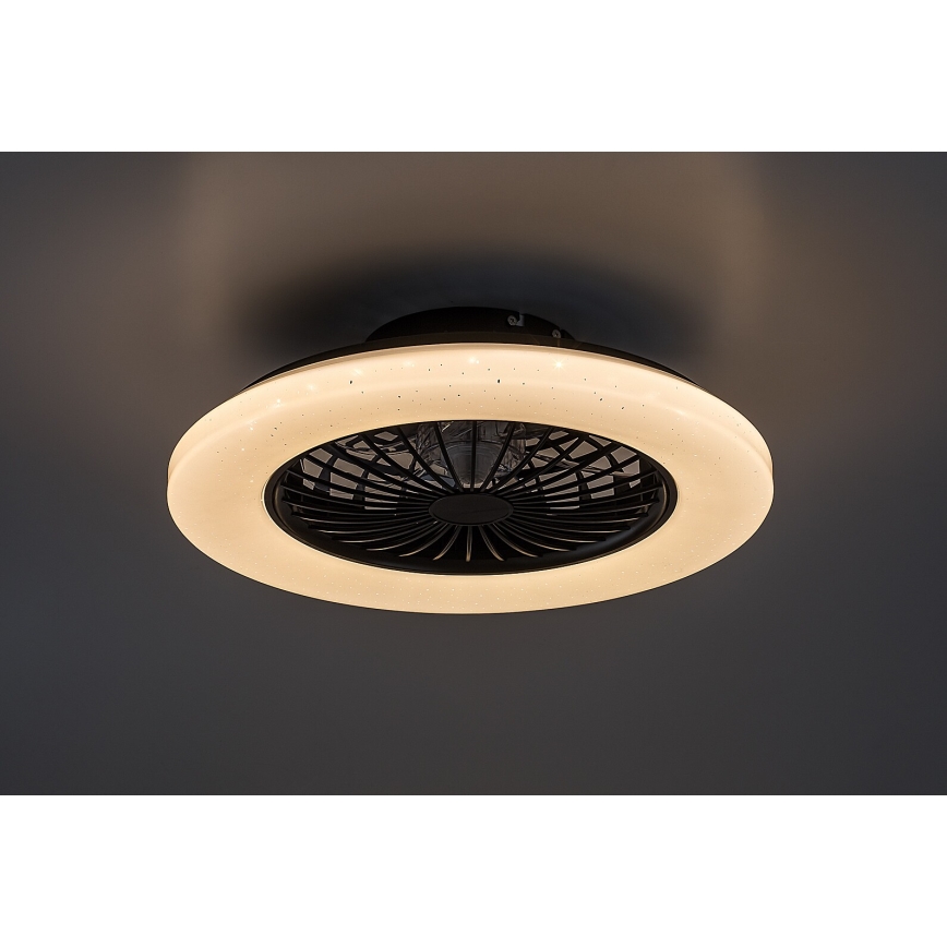 Rabalux - LED Димируем плафон с вентилатор LED/48W/230V 3000-6500K + дистанционно управление