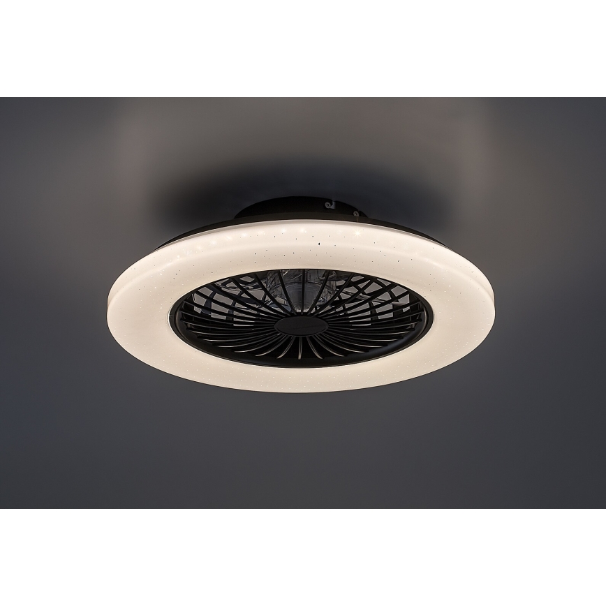 Rabalux - LED Димируем плафон с вентилатор LED/48W/230V 3000-6500K + дистанционно управление