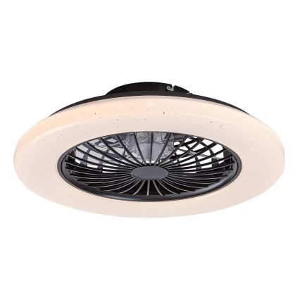 Rabalux - LED Димируем плафон с вентилатор LED/48W/230V 3000-6500K + дистанционно управление