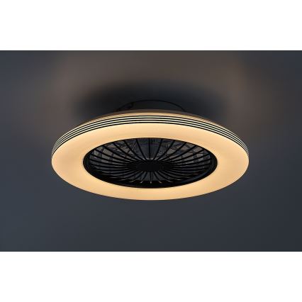 Rabalux - LED Димируем плафон с вентилатор LED/48W/230V 3000-6500K + дистанционно управление