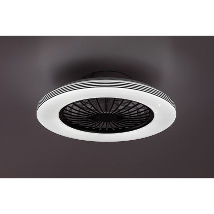 Rabalux - LED Димируем плафон с вентилатор LED/48W/230V 3000-6500K + дистанционно управление