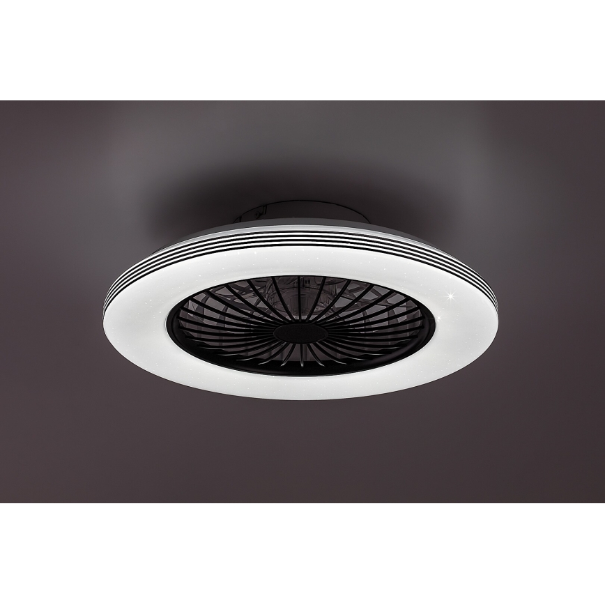 Rabalux - LED Димируем плафон с вентилатор LED/48W/230V 3000-6500K + дистанционно управление
