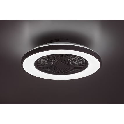 Rabalux - LED Димируем плафон с вентилатор LED/48W/230V 3000-6500K + дистанционно управление