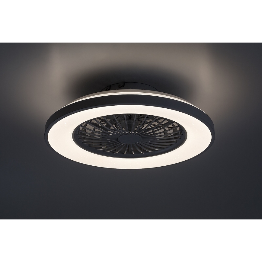 Rabalux - LED Димируем плафон с вентилатор LED/48W/230V 3000-6500K + дистанционно управление