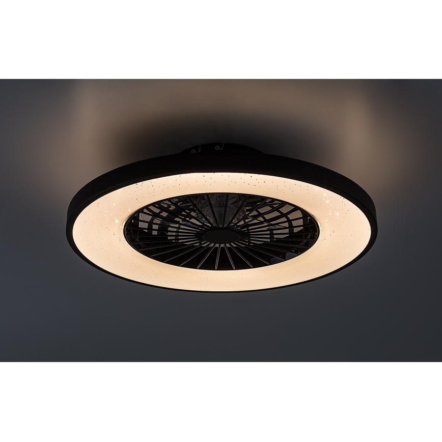 Rabalux - LED Димируем плафон с вентилатор LED/72W/230V 3000-6500K + дистанционно управление