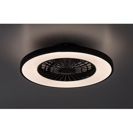 Rabalux - LED Димируем плафон с вентилатор LED/72W/230V 3000-6500K + дистанционно управление