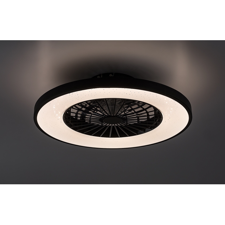 Rabalux - LED Димируем плафон с вентилатор LED/72W/230V 3000-6500K + дистанционно управление
