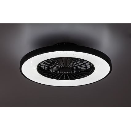 Rabalux - LED Димируем плафон с вентилатор LED/72W/230V 3000-6500K + дистанционно управление