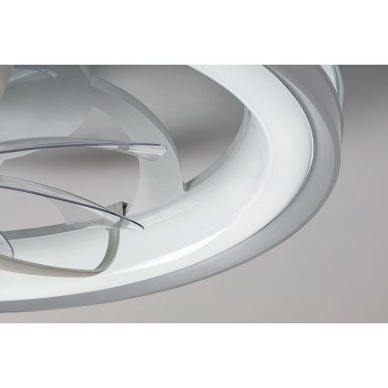 Rabalux - LED Димируем плафон с вентилатор LED/40W/230V 3000/4000/6000K Wi-Fi + дистанционно управление