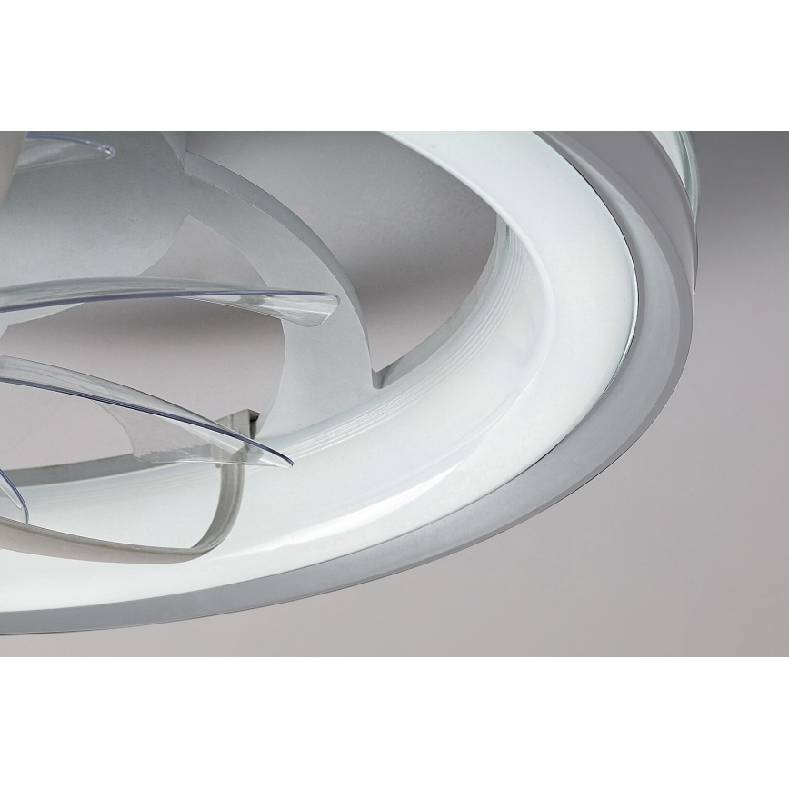 Rabalux - LED Димируем плафон с вентилатор LED/40W/230V 3000/4000/6000K Wi-Fi + дистанционно управление