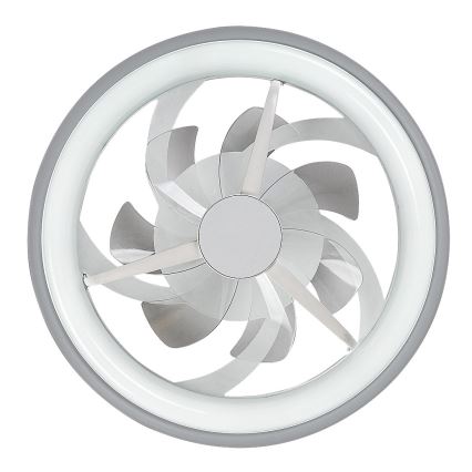 Rabalux - LED Димируем плафон с вентилатор LED/40W/230V 3000/4000/6000K Wi-Fi + дистанционно управление