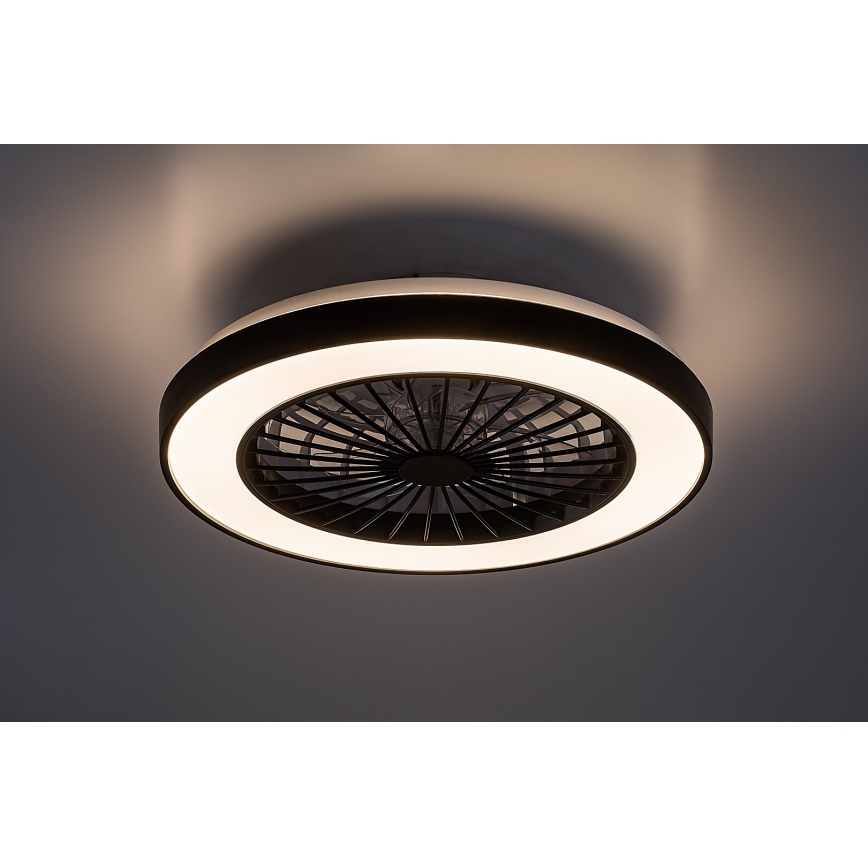 Rabalux - LED Димируем плафон с вентилатор LED/40W/230V 3000/4000/6000K Wi-Fi + дистанционно управление