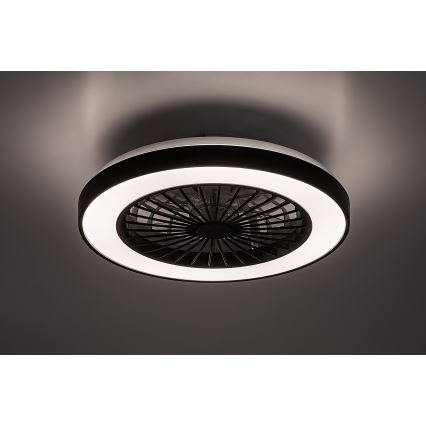 Rabalux - LED Димируем плафон с вентилатор LED/40W/230V 3000/4000/6000K Wi-Fi + дистанционно управление